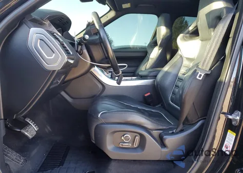 2017 Land Rover Range Rover Sport Svr из США, поврежденный, VIN SALWZ2FE9HA155210